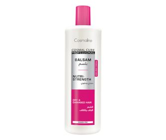 Balsam Professional Cosmaline, Nutri Strength, 500 ml pentru par uscat si detoriat
