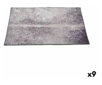 Covor alb gri 100 x 150 cm (9 bucăți)