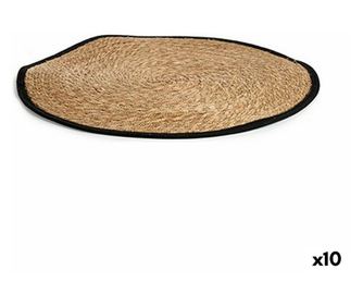 Covor Black Natural 80 x 1 x 80 cm (10 pieces)