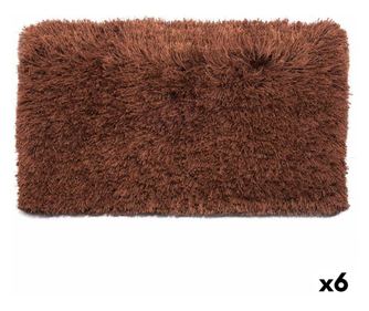 Covor Brown Cotton polyester 50 x 2 x 80 cm (6 pieces)
