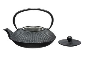 Black Garden teskanna, ntttvas, fekete, 19,8 x 10 x H 17,4 cm, 800 ml