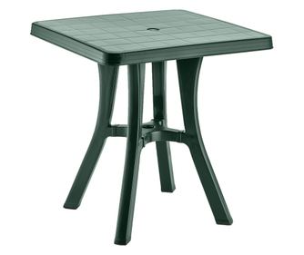 Masa gradina patrata plastic RAKI ROYAL, 70x70xh73cm, verde