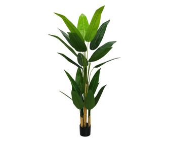 Planta artificiala, Canna cu ghiveci, D4245, 190cm, verde