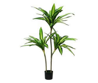 Planta artificiala, Dracaena cu ghiveci, D4265, 140cm, verde