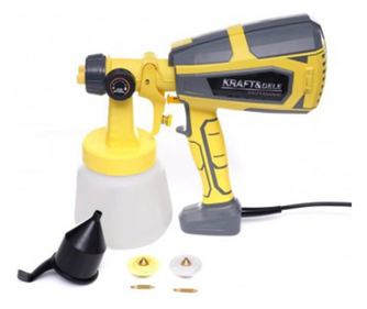 Електрически пистолет за боядисване, Kraft&Dele, 500 W, 1000 ml, 1650 l/min