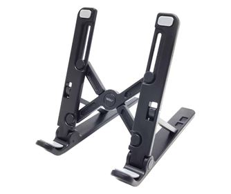 Suport Telefon MRG MN0000, Pentru birou, Pliabil, Negru