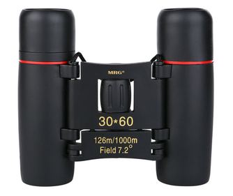 Mini Binoclu MRG M745, 30x60, Profesional, Negru