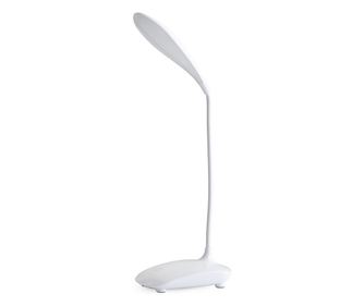 Lampa LED Flexibila de Birou MRG MXC018, USB, Touch, Alb Rece, 18 Led, Alba