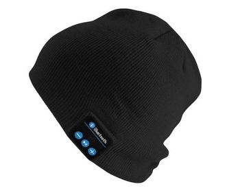 Caciula Smart cu Bluetooth MRG M976, Negru , Unisex, Handsfree, Microfon, Casti