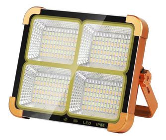 Proiector Led Solar 500W MRG M982, 4x 84 LED, ,Acumulator, Powerbank
