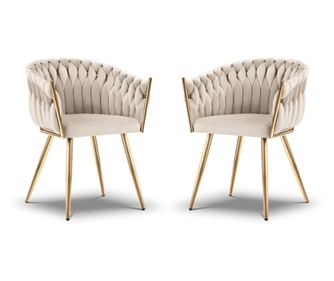 Stol Velvet set 2 kos.