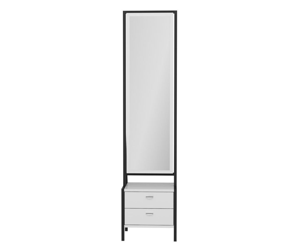 Miza za ličenje, Elegante - bela 