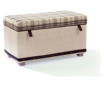 Tuffet, Ottaman de depozitare Plaid