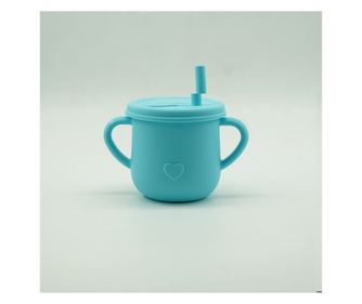 Set 5 piese diversificare bebelusi si copii din silicon eMazing, baveta, farfurie compartimentata cu ventuza, bol cu ventuza, ta
