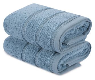 Set ručnika za brisanje ruku (2 komada), Arella - Petrol Blue