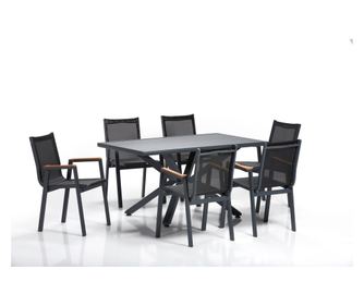 Set masa si scaune de gradina (7 piese)