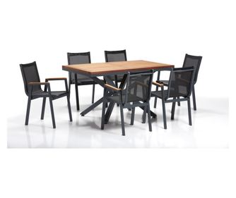 Set masa si scaune de gradina (7 piese)