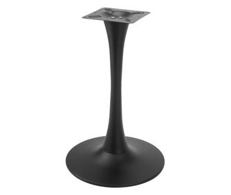Picior pentru masa metalic negru RAKI, D51xh72cm, baza rotunda