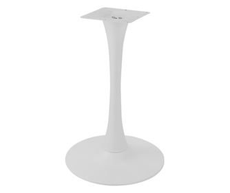 Picior pentru masa metalic alb RAKI, D51xh72cm, baza rotunda
