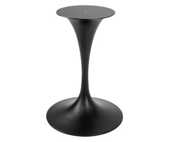 Picior masa metalic negru RAKI, D50xh72cm, baza rotunda