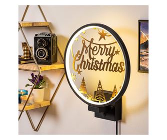 Stenska svetilka, črna Baker