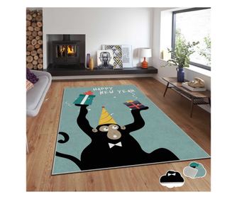 Килим (140 x 220), многоцветен