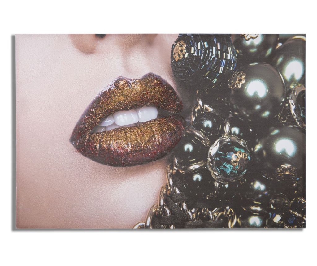 Wall Art Lip Bézs 80 cm