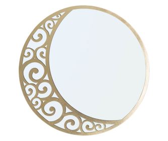 Fali tükör Luna astratta cm ø 72x1