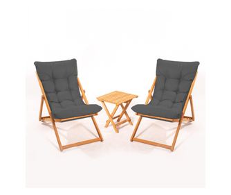 Set masa si scaune de gradina (3 bucati)