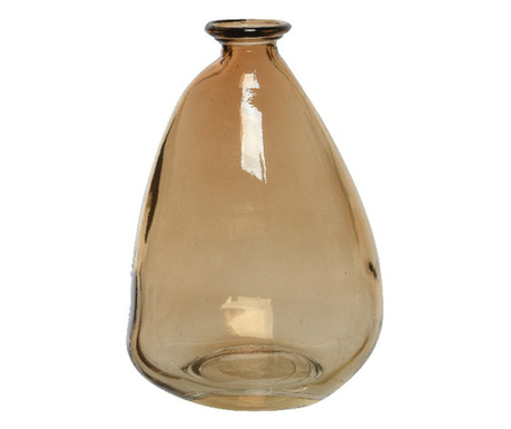 Vaza sticla color, 8x7x12 cm