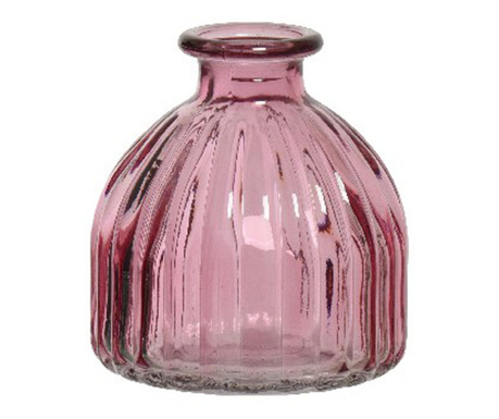 Vaza sticla color, 8x8.5 cm