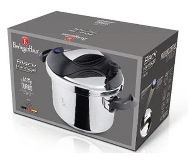 Oala sub presiune Black Vantage Berlinger Haus LP-KL-150P - 6L