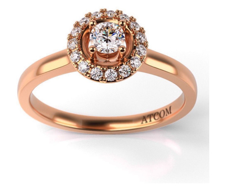 Годежен пръстен Lambert от розово злато