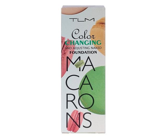 Alapozó, TLM, Macarons, színváltó, zöld, 35 ml