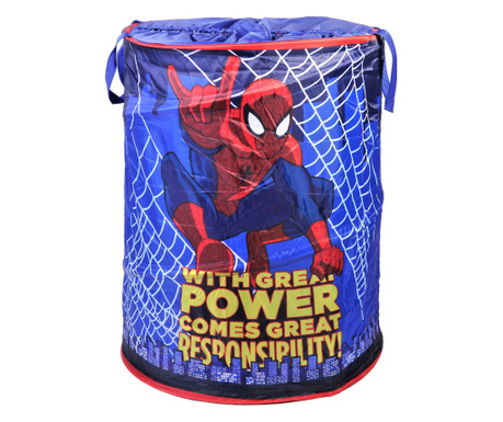 Кош за играчки Disney Spidersman, Кръг, 58х46 см