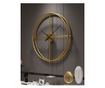 Ceas decorativ de perete, Elegance, diametru 94cm, Auriu/Negru