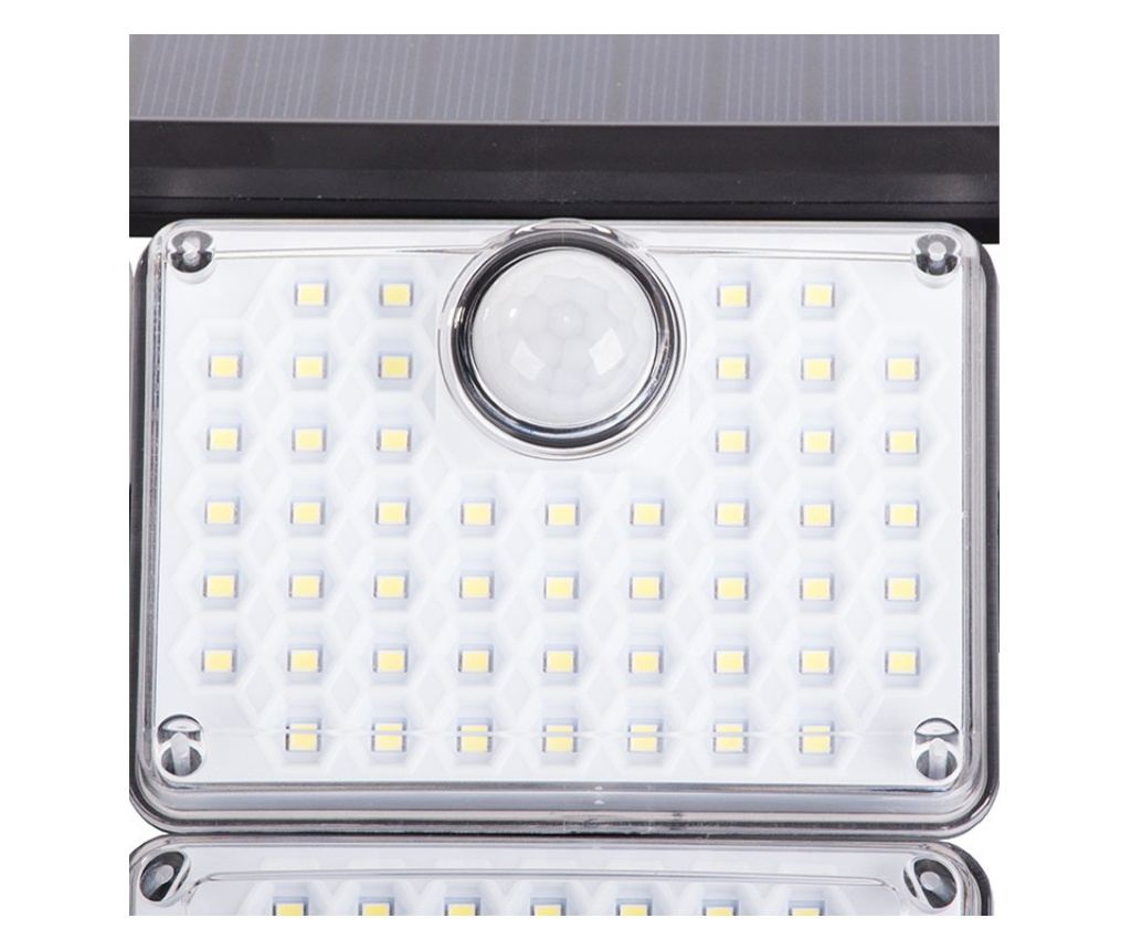 Lampă Solară cu Senzor de Mișcare și Crepuscul 181 LED + Telecomandă - Iluminat Stradal și de Grădină, Rezistent la Intemperii, - 5