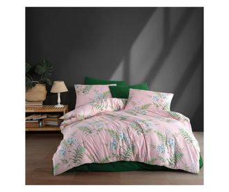 Lenjerie de pat dublu, Majoli Bahar Home Collection, bumbac ranforce, pentru 2 persoane, Venice