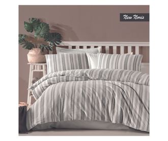 Lenjerie de pat dublu, Majoli Bahar Home Collection, pentru 2 persoane, New Noris