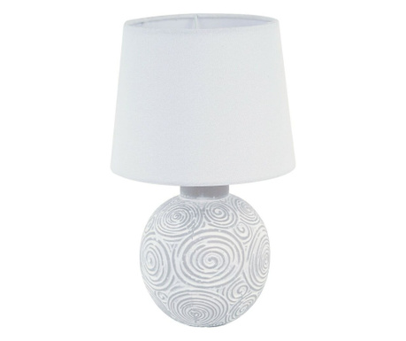 Настолна лампа Versa Бял Керамика 18 x 30 x 18 cm