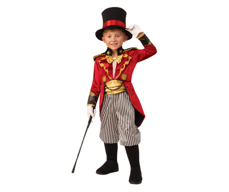 Ringmaster cirkuszoktató jelmez gyerekeknek, KidMania 10-12 éves korig 140-150 cm