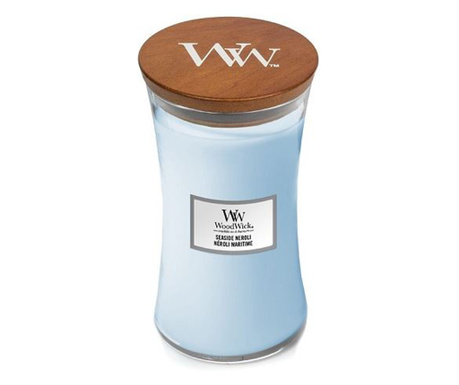 Свещ Wood Wick, Seaside Neroli, Голям Буркан