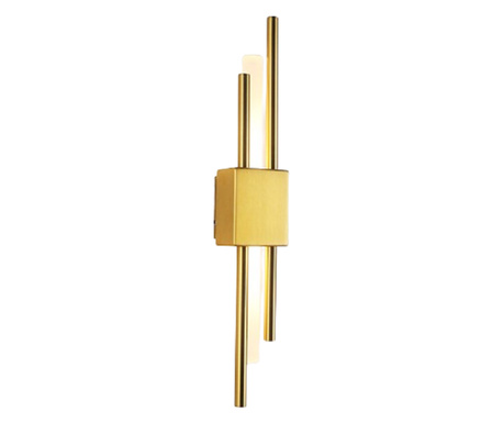 Aplica echipata cu LED, 2x2W, 4000K (lumina neutra), 50x8x7cm, Golden Luxor