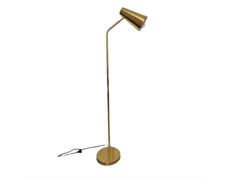 Lampadar Aura, baza, picior si abajur metalic, 1xE27, 30x22x140cm