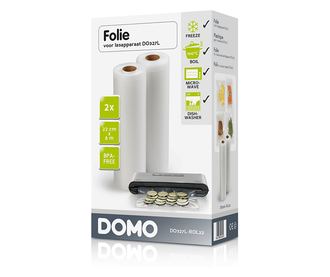 Rola,folie pentru aparatul de vidat Domo DO327L ,22cm x 6m, 2 role, DO327L-rol22