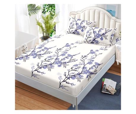 SET CEARCEAF DE PAT CU ELASTIC , 180 X 200 CM SI FETE DE PERNA, G-197