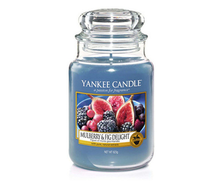 Свещ Yankee Candle, Mulberry, Среден Буркан