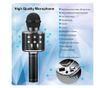 Microfon Karaoke MRG MWS858, Bluetooth, Reincarcabil, Negru