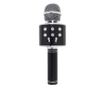 Microfon Karaoke MRG MWS858, Bluetooth, Reincarcabil, Negru