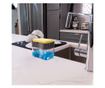 Dozator Detergent Vase MRG M938, Dispenser Sapun cu Suport Burete, Gri thumbnail 3